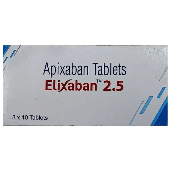 Elixaban 2.5mg Tablet